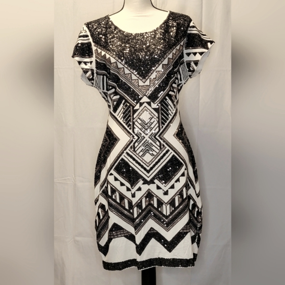 Embellished Bodydon Dress